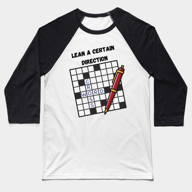 crosswords Baseball T-Shirt by Sudrajat Art